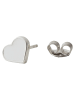 Design Letters Zilveren oorstekers "Heart"