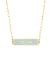 Design Letters Vergold. Armkette "Mom"