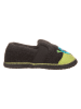 kitz-pichler Pantoffels "Bobby Floh" antraciet/groen