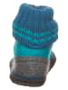 kitz pichler Wollfilz-Hüttenschuhe "Kauns" in Blau