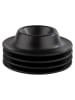 APS 4er-Set: Eierbecher in Schwarz - (H)2 x Ø 8,5 cm