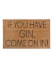Hanse Home Kokos-Fußmatte "Gin" in Hellbraun
