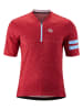 Gonso Fahrradtrikot "Scuro" in Rot