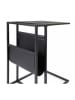 Lifa Living Bijzettafel "Manhattan" zwart - (B)45 x (H)63 x (D)35 cm