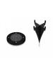 Lifa Living Lampy solarne (4 szt.) w kolorze czarnym - wys. 13,5 x Ø 11,6 cm