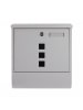 Lifa Living Briefkasten in Silber - (B)30 x (H)34 x (T)9 cm