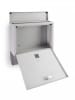 Lifa Living Briefkasten in Silber - (B)30 x (H)34 x (T)9 cm