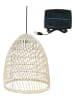 lumisky Lampa solarna LED "Paulo" w kolorze jasnobrązowym - wys. 45 x Ø 40 cm