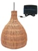 lumisky LED-Solarleuchte "Bella" in Natur - (H)41 x Ø 35 cm