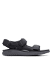 Clarks Sandalen "Wesley Bay" in Schwarz
