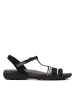 Clarks Leren sandalen "Amanda Tealite" zwart
