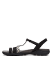 Clarks Leren sandalen "Amanda Tealite" zwart
