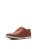 Clarks Skórzane trzewiki "Atticus LT Limit" w kolorze jasnobrązowym