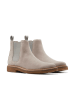 Clarks Leren chelseaboots "Clarkdale Easy" grijs