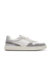 Clarks Leder-Sneakers "Court Lite" in Hellgrau