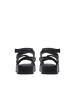 Clarks Leder-Sandalen "Alda Cross" in Schwarz