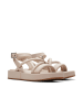 Clarks Leren sandalen "Alda Cross" lichtroze