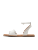 Clarks Skórzane sandały "Maritime May" w kolorze białym