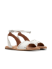 Clarks Leder-Sandalen "Maritime May" in Weiß