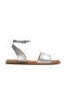 Clarks Leder-Sandalen "Maritime May" in Silber