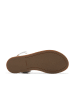 Clarks Leder-Sandalen "Maritime May" in Silber
