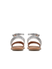 Clarks Leder-Sandalen "Maritime May" in Silber