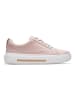 Clarks Leder-Sneakers "Hollyhock Walk" in Rosa