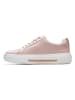 Clarks Leder-Sneakers "Hollyhock Walk" in Rosa