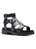 Clarks Leren haksandalen "Orinoco Cove" zwart