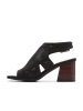 Clarks Leren haksandalen "Siara" zwart