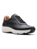 Clarks Leder-Sneakers "Tivoli Grace" in Schwarz