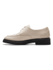 Clarks Leder-Schnürschuhe "Splend Weave" in Beige