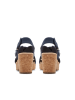 Clarks Leren haksandalen "Giselle Dove" donkerblauw