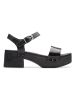 Clarks Leren haksandalen "Sivanne Bay" zwart
