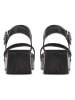 Clarks Leren haksandalen "Sivanne Bay" zwart