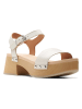 Clarks Leren haksandalen "Sivanne Bay" crème