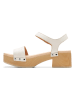 Clarks Leren haksandalen "Sivanne Bay" crème