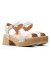 Clarks Leren haksandalen "Sivanne Bay" crème