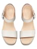 Clarks Leder-Sandaletten "Sivanne Bay" in Creme