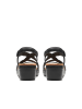 Clarks Leder-Sandaletten "Tuleah May" in Schwarz