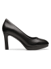 Clarks Leren pumps "Pavona" zwart