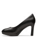 Clarks Leder-Pumps "Pavona" in Schwarz