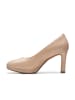 Clarks Leder-Pumps "Pavona" in Beige