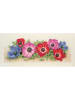 Anchor Stick-Set "Spray of Anemones" in Bunt