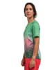 Schöffel Funktionsshirt "Valbella" in Grün/ Rosa