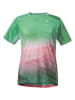 Schöffel Funktionsshirt "Valbella" in Grün/ Rosa