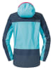 Schöffel Regenjacke "Epic Trail" in Dunkelblau/ Hellblau
