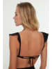trendyol Bikini-Oberteil in Schwarz