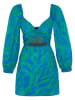 trendyol Jurk blauw/groen
