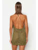 trendyol Strickkleid in Khaki